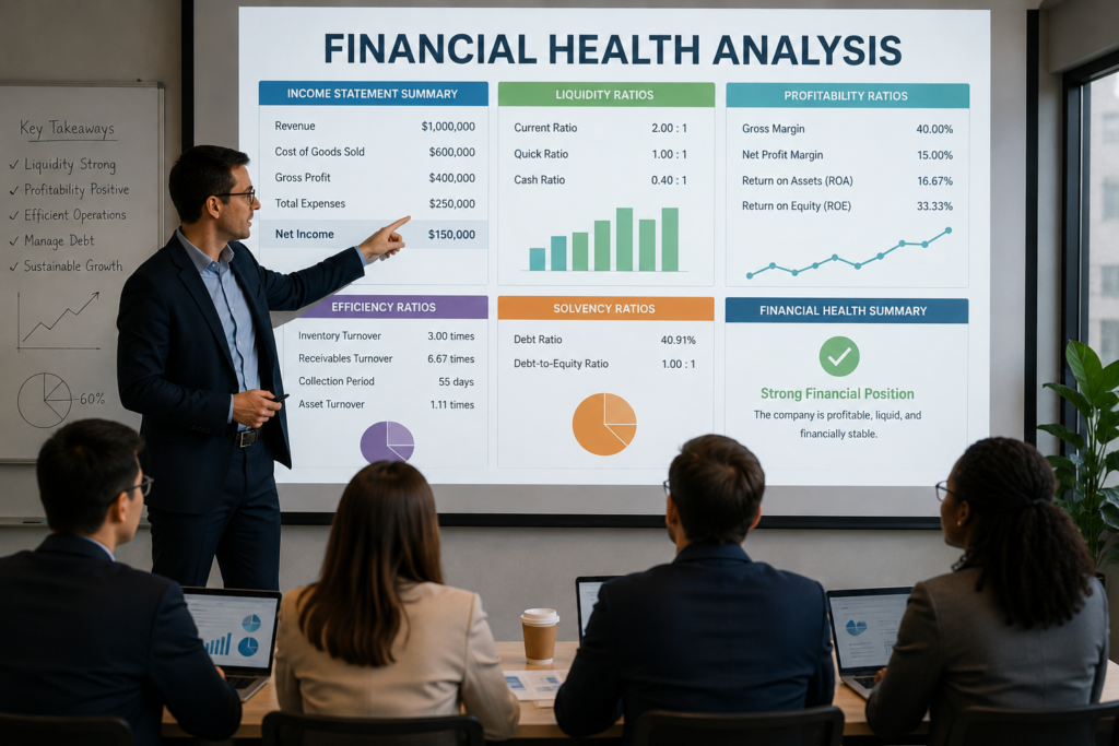 Financial Health Analysis Tool